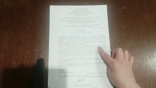 Оглашение заявления об отложении исполнтельных действий в ФССП по ИП 58151/22/78030-ИП смотреть онлайн