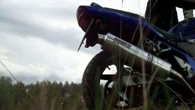 Suzuki GSF600-S Bandit Exhaust Sound смотреть онлайн