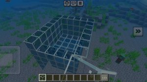 Дом под водой Minecraft