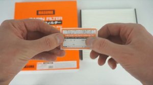 Обзор: Угольный салонный фильтр MASUMA