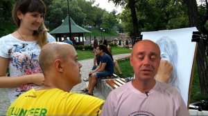 Проблемы уличного художника . На что  художники обижаются.