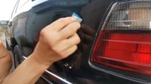 Последствия птичьего помета на лаке авто!