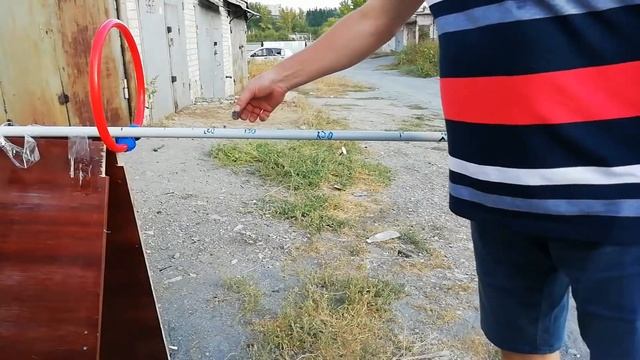 Металлоискатель пират, сравнительный Тест чувствительности датчика 50 см  и 30 см