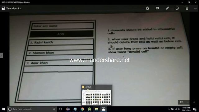 Project 3: Using ListView in android studio. смотреть онлайн
