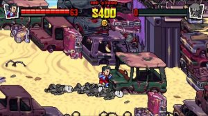 Double Dragon Gaiden - Rise Of The Dragons немного странный но дабл дракон