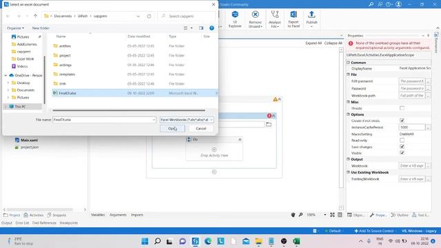 Use Invoke VBA Activity to clear the excel sheet data #UiPath #RPA смотреть онлайн