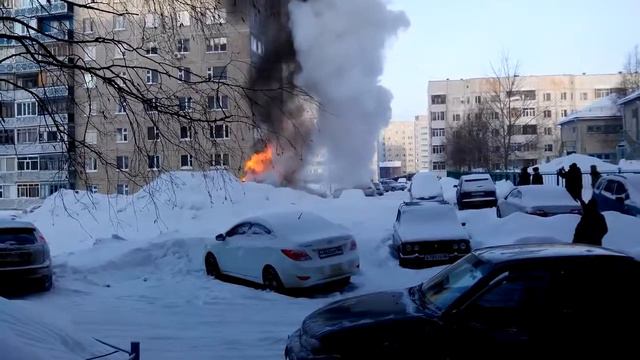 Пожар Мегион смотреть онлайн