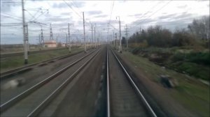 Отправление с Московского вокзала на электричке