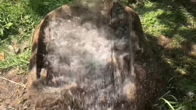 Умывальник из камня своими руками дома на даче: День 3 и 4
