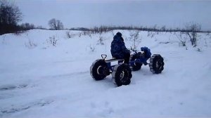 Каракат на базе мотоблока "Нева"