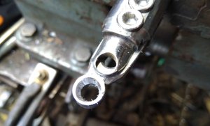 Кольцевой резец из подшипника с ограничителем врезания..