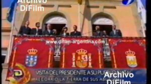 DiFilm - El Presidente Fernando De La Rua en Galicia, España (2000)