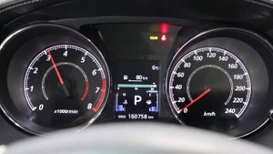 CITROEN C-CROSSER 2011 г. (ситроен с кроссер) панель приборов, момент запуска двигателя.