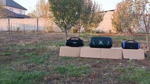 JBL vs Tronsmart vs Tribit. 50% volume