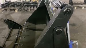 Строительный челюстной ковш на фронтальный погрузчик Grand Max. Челюстной ковш