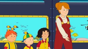 Caillou Aprende a Nadar Crol | Caillou en Español Castellano