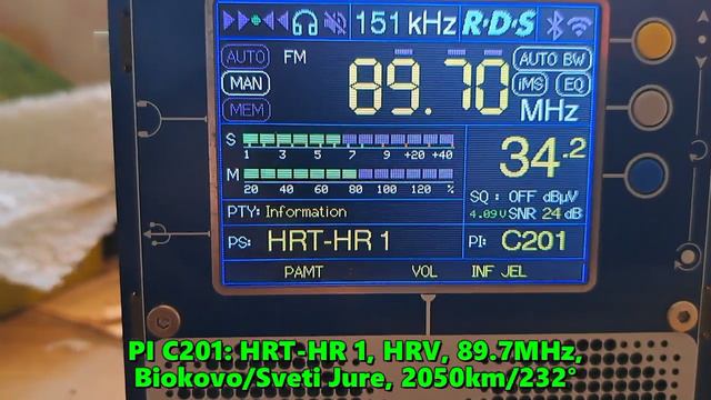 16.06.2024 07:07UTC, [Es], HRT-HR1, Хорватия, 89.7МГц, 2050км