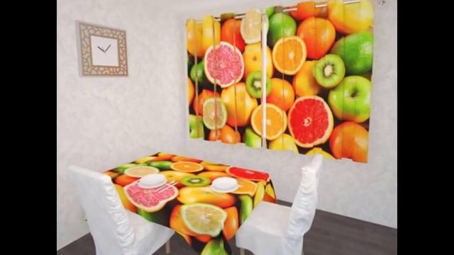 Красивые фотошторы в современном дизайне интерьера