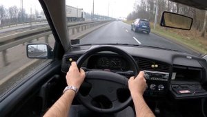 1994 Volkswagen Golf III | 1.8 75 HP | POV Test Drive