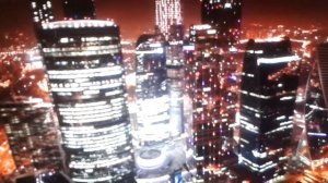 Москва сити ночью 2