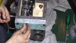 Как собрать фартук станка ИТ1М/16Б16