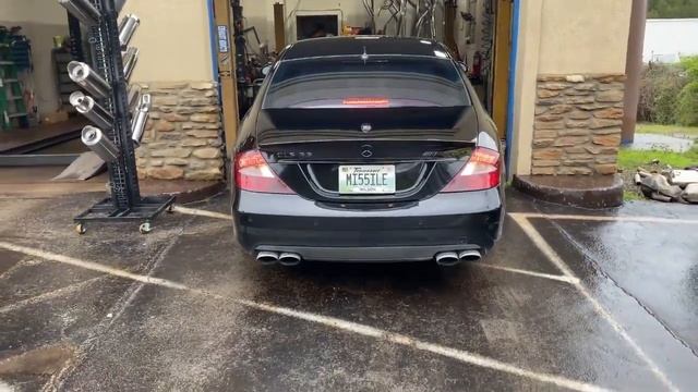 2006 Mercedes CLS 550 Bi-Turbo AMG DUAL EXHAUST w/ Resonator Delete! смотреть онлайн
