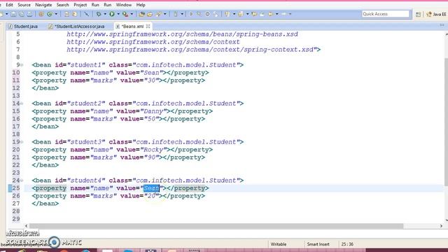 45.Spring Expression Language-Accessing Collection_PART1 смотреть онлайн