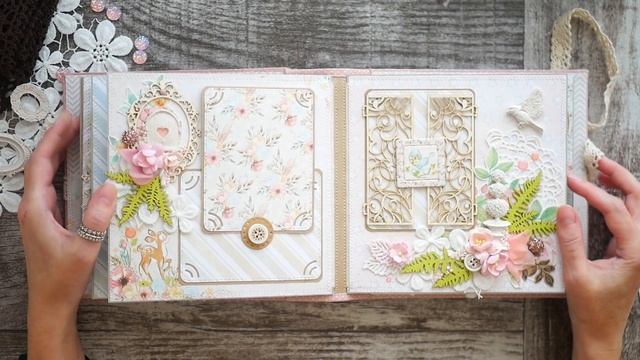 Обзор детского альбома для итальянки. Скрапбукинг | Natalya Yenn. Scrapbooking смотреть онлайн