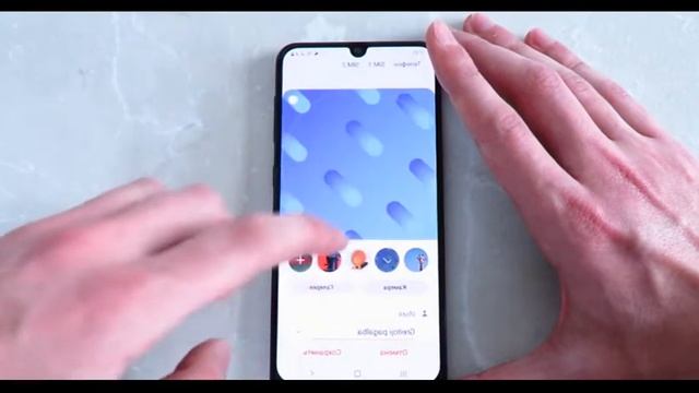 Как самому установить фото на контакт в телефоне смартфоне Samsung Galaxy A30 Самсунг галакси смотреть онлайн