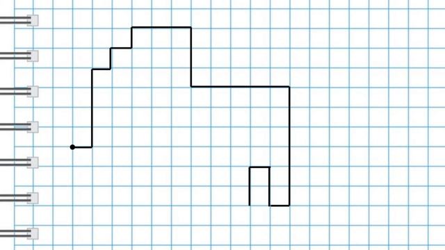 ГРАФИЧЕСКИЙ ДИКТАНТ Слонёнок смотреть онлайн