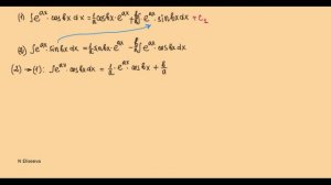 Интегралы 4.10 Интеграл e^(ax)_cos(bx) dx Интеграл e^(ax)_sin(bx) dx _ Формула для быстрого вычислен