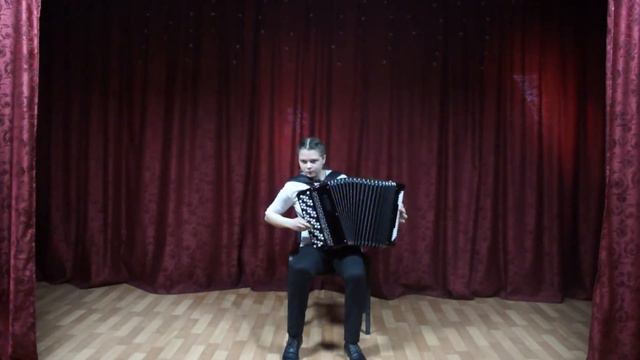 Ю.Гаврилов "Метелица", баян, Полина Гудилова 13 лет. смотреть онлайн