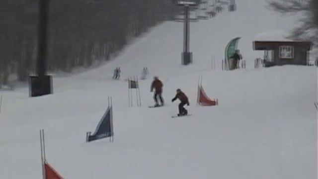Snowboard Racer Gate Training at Okemo смотреть онлайн