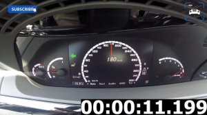 Mercedes Benz S65 AMG МАКСИМАЛЬНАЯ СКОРОСТЬ 6 0 V12 BiTurbo 630 HP   1000 NM