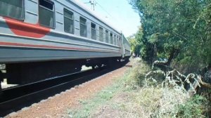 УЗ_ЧС7-177 с поездом №233 Москва-Севастополь