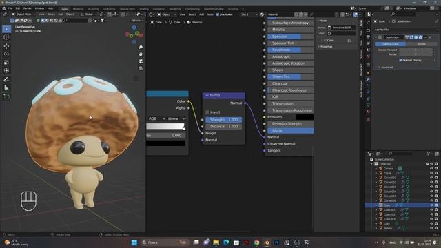 BLENDER для начинающих. Урок 3