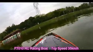 Катер на радиоуправлении 2.4GHz Fei Lun FT010 Racing Boat 65см. Радиоуправляемые игрушки и модели.