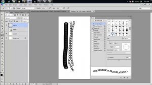 Tutorial IMVU - Photoshop Chain Brushes Tutorial