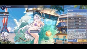 Azur Lane | Unzen - Sojourn Through Clear Seas L2D | Skin Showcase