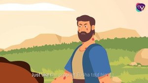Naaman (1,2,3,4), Animated, with Lyrics - Best Christian Songs for Children