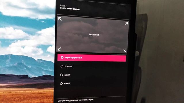 Настройки экрана LG Gaming 29UM69G-B 29 смотреть онлайн