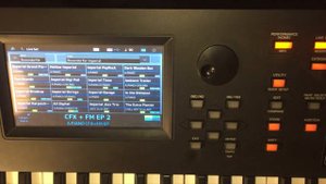 Загрузка библиотек Yamaha MODX Montage