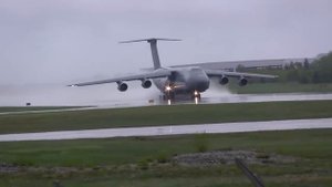 Amazing C-5 Galaxy Screaming Takeoff!!!