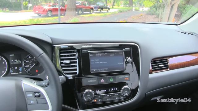 2015 Mitsubishi Outlander SE S-AWC Start Up, Test Drive, and In Depth Review смотреть онлайн