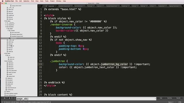 25 of 26 | Styling the Jumbotron | Hiit Startup | Django Tutorial смотреть онлайн