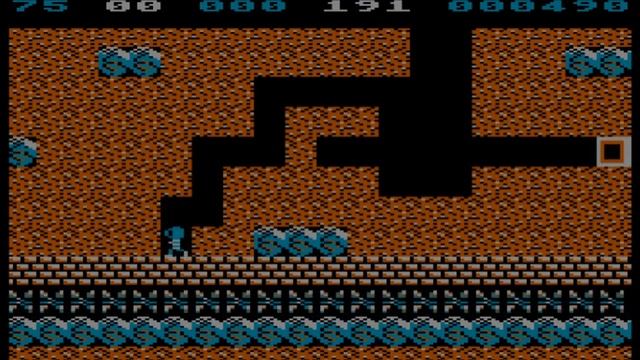 Boulder Dash (Oliver Cyranka version) (ATARI 800)