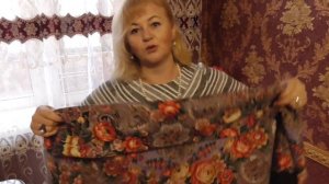 Примерки "мчится тройка".Часть2 #павловопосадская#шаль#платок#мчится#тройка#примерка