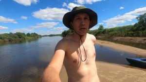 Сплав по Клязьме 2.0. День первый. Плот на бутылках и красота природы.