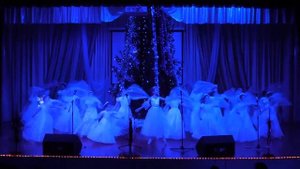 Танец «Зимний вальс» образцовый хореографический коллектив «Вдохновение»