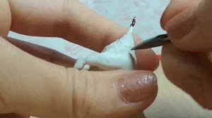 Как я делала джек рассел терьера/Поцесс создания фигурки